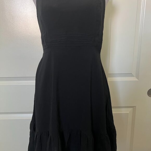 Old Navy Black Adjustable Straps Sweetheart Neck Sundress Size Small - Picture 6 of 9